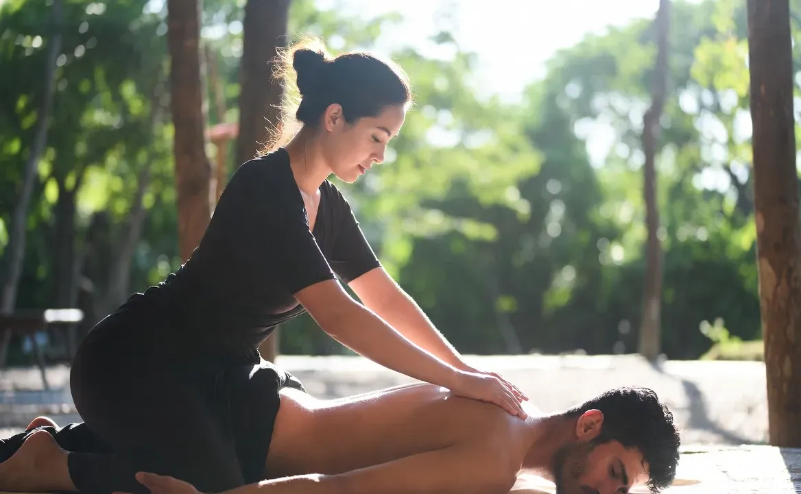 Head and scalp massage for stress relief at Pune spa